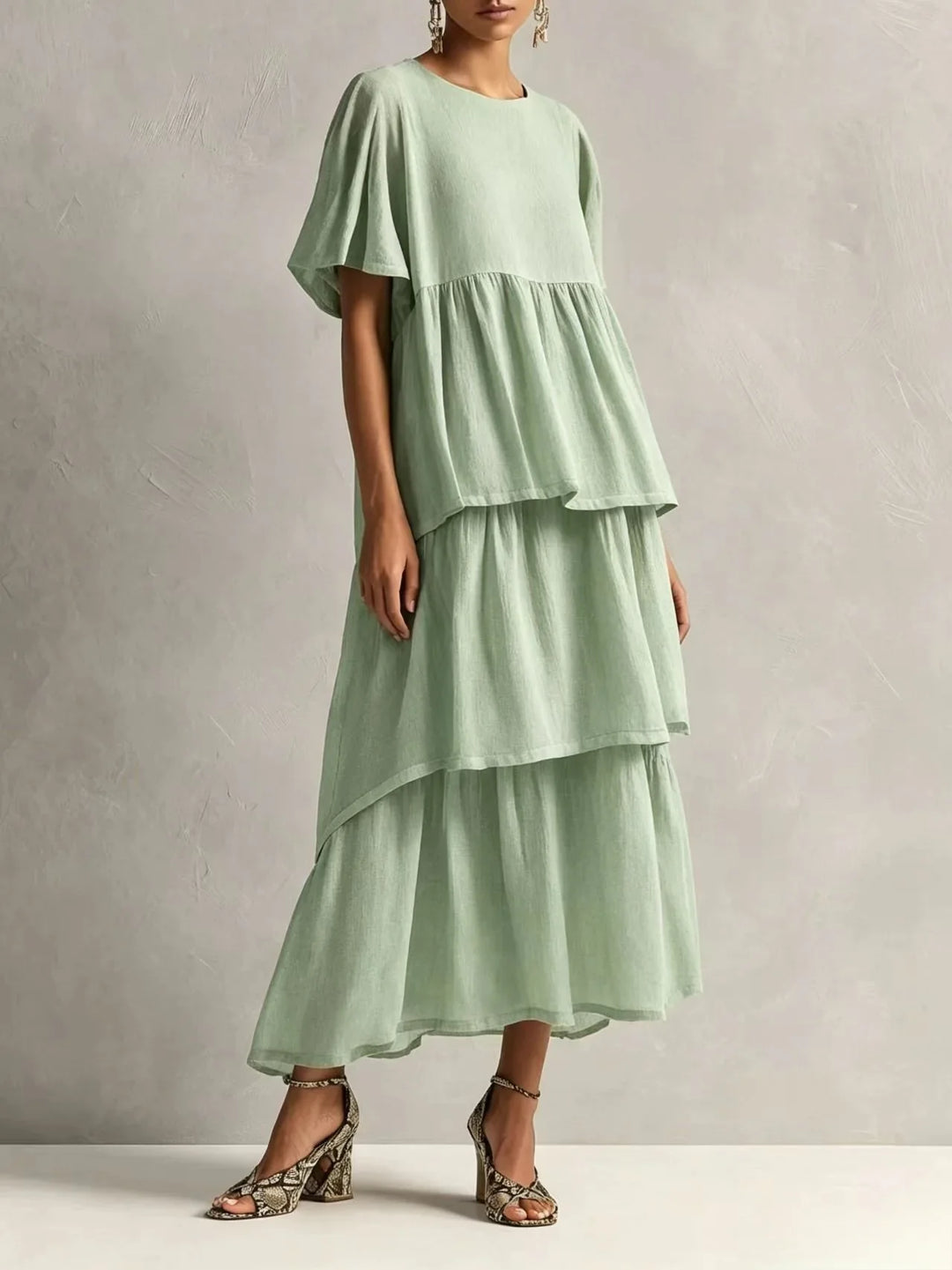 Imogen Tiered Maxi Dress