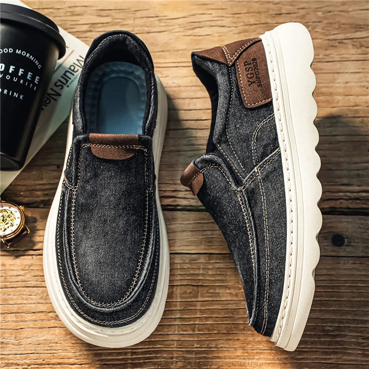 Wyatt Orthopedic Canvas Slip-On Loafers