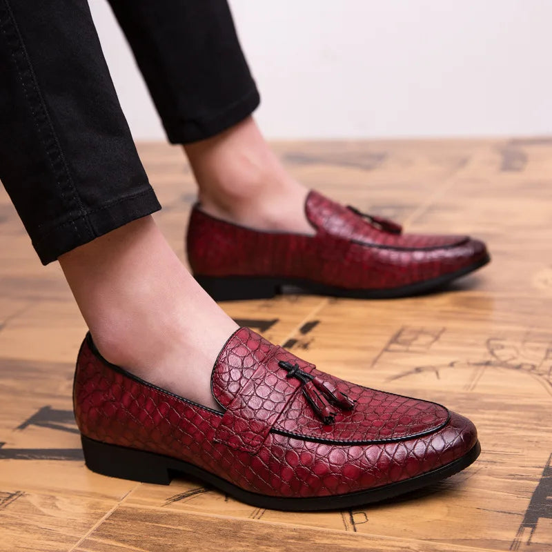 Naples Comfortable Slip On Dress Loafers