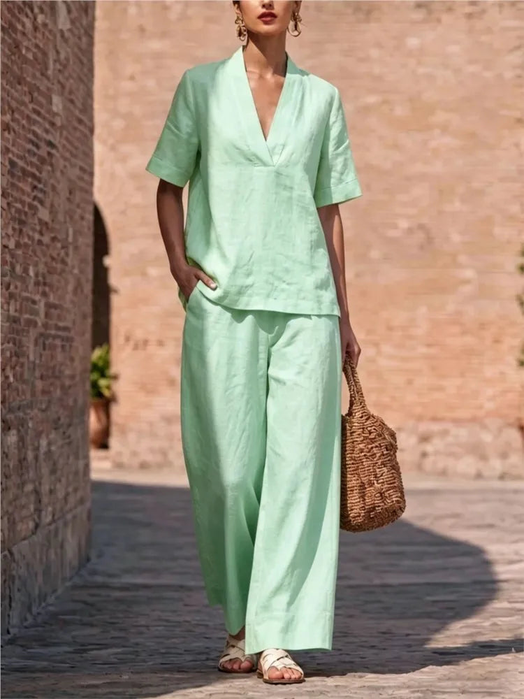 Yvette Relaxed Two-Piece Set