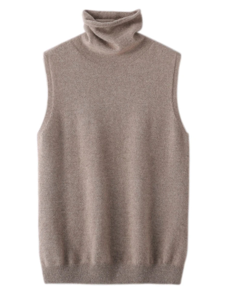 Delia Turtleneck Sweater Vest