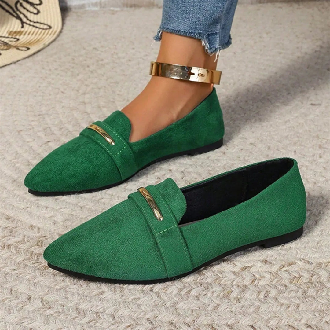 Aleigha Orthopedic Pointed Loafers