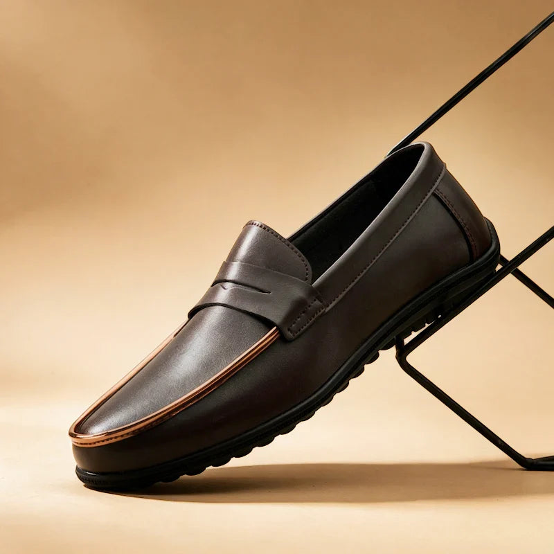 Andrew Premium Leather Loafers