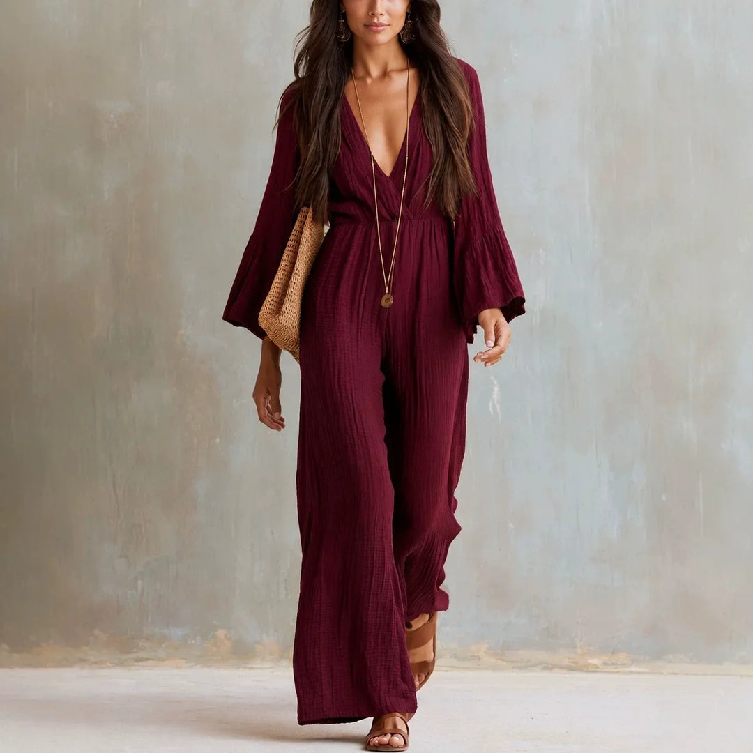 Lorelei Boho Wide Leg Jumpsuit