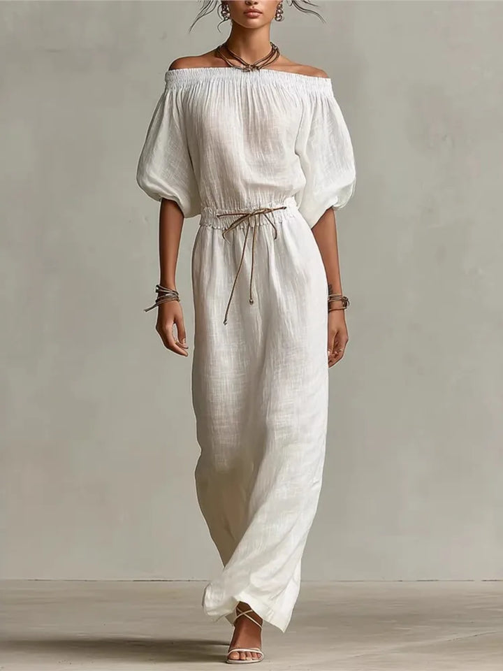 Dorothy Off Shoulder Maxi Dress