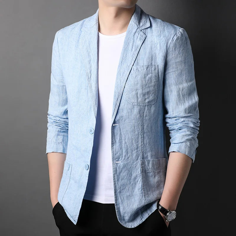 Easton Italian Linen Casual Blazer