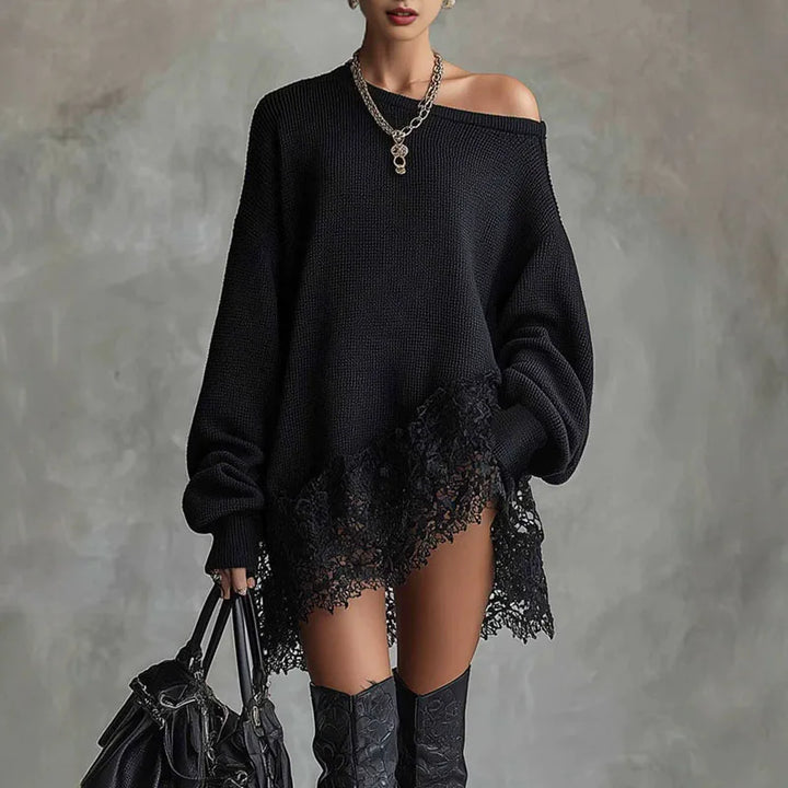 Ursula Off Shoulder Sweater Dress