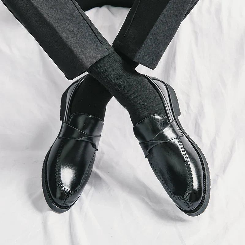Ryan Leather Dress Loafers