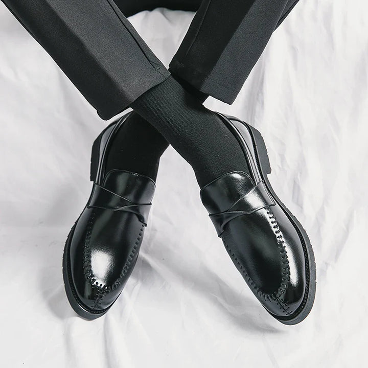 Ryan Leather Dress Loafers