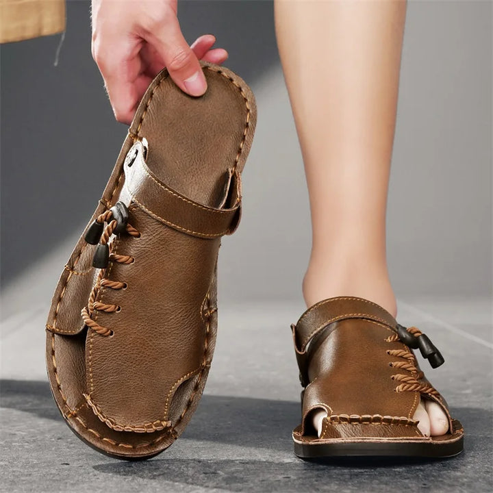 Zack Casual Leather Sandals