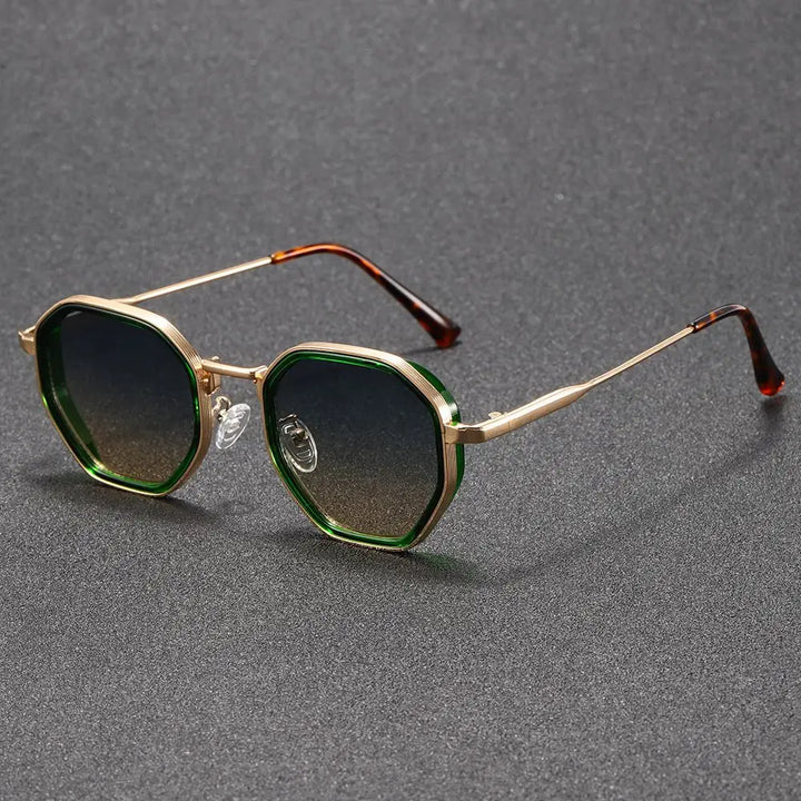 Jared Retro Round Sunglasses