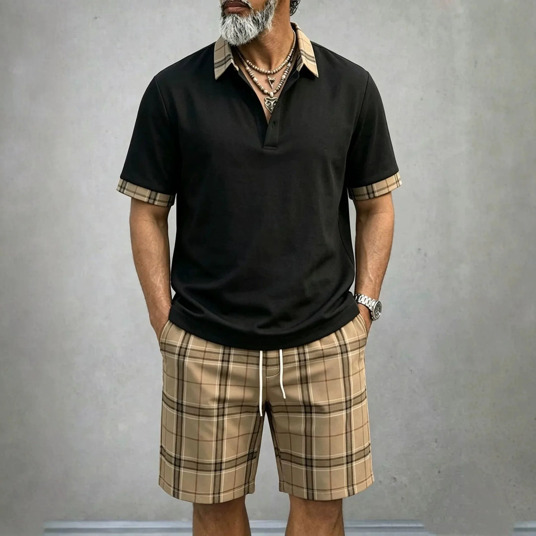 Nolan Relaxed Summer Polo Set