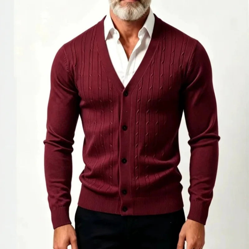 Desmond Cable Knit Cardigan