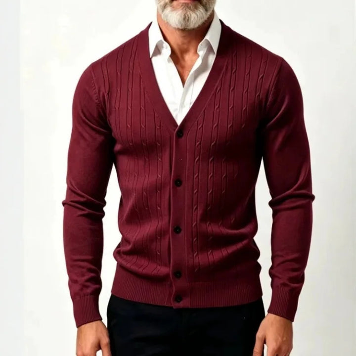 Desmond Cable Knit Cardigan