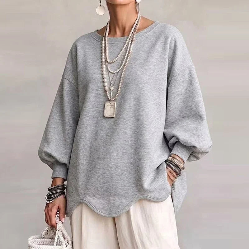 Thea Dropped Shoulder Pullover