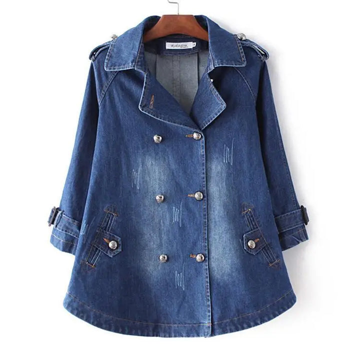 Marlene Denim Cape Jacket