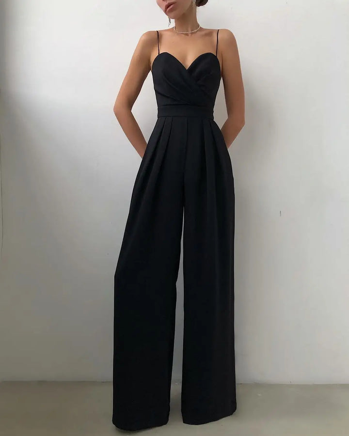 Ellise Sleeveless Wide Leg Jumpsuit