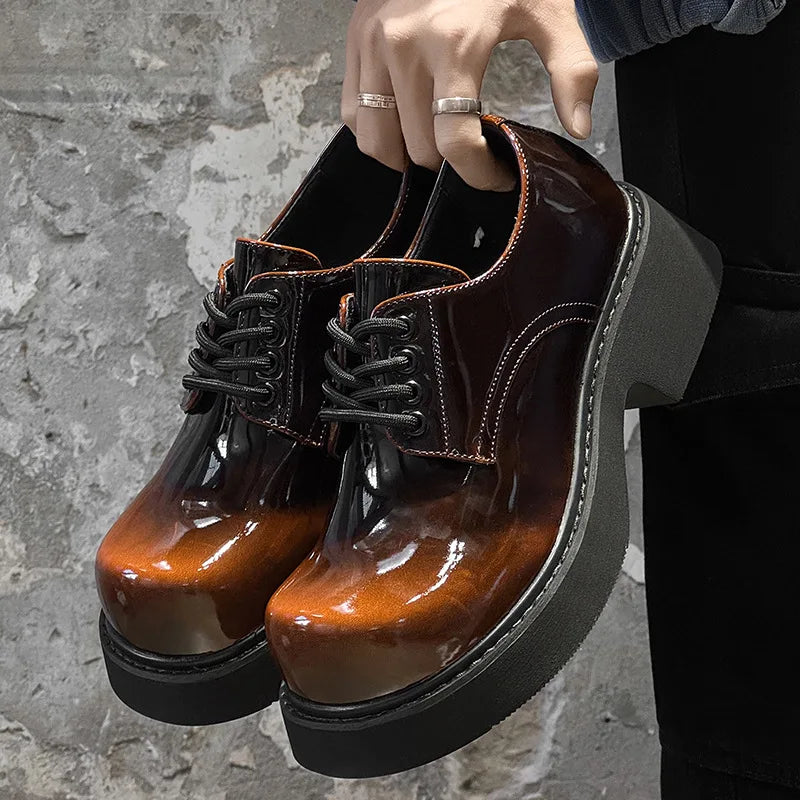 Wesley Chunky Sole Derby Shoes