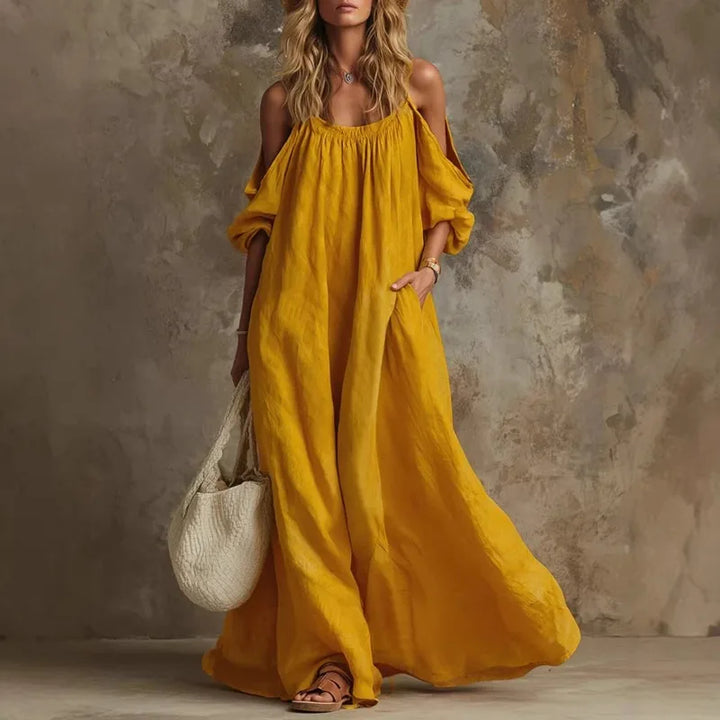 Amabel Off Shoulder Maxi Dress