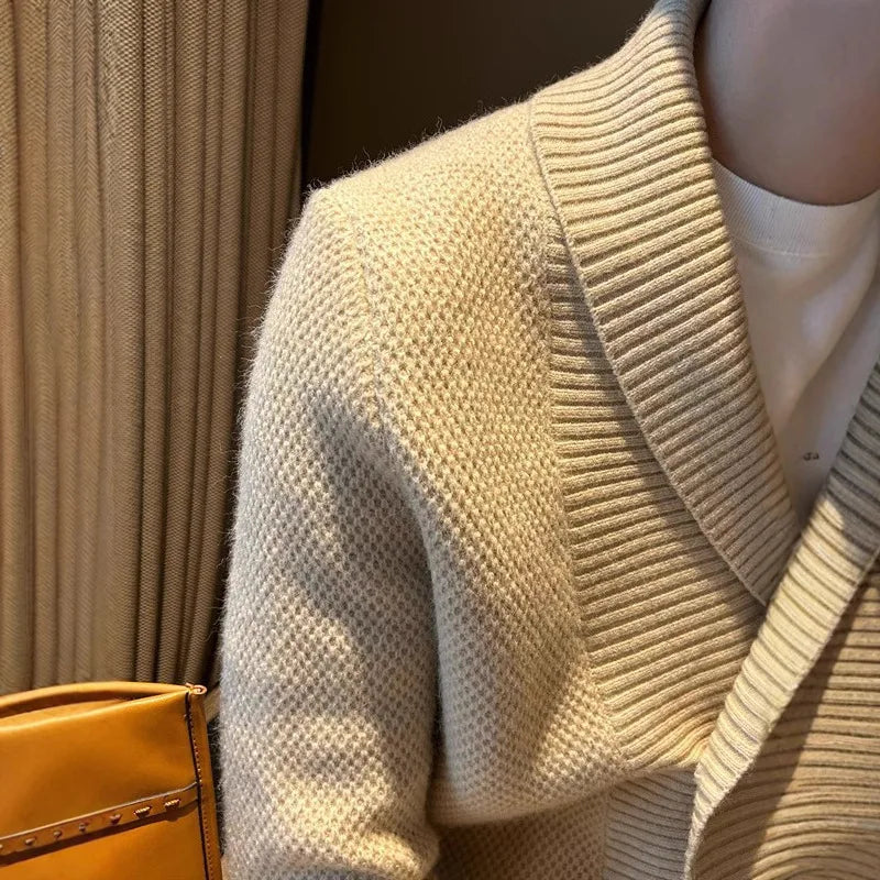 Castor Shawl Collar Cardigan