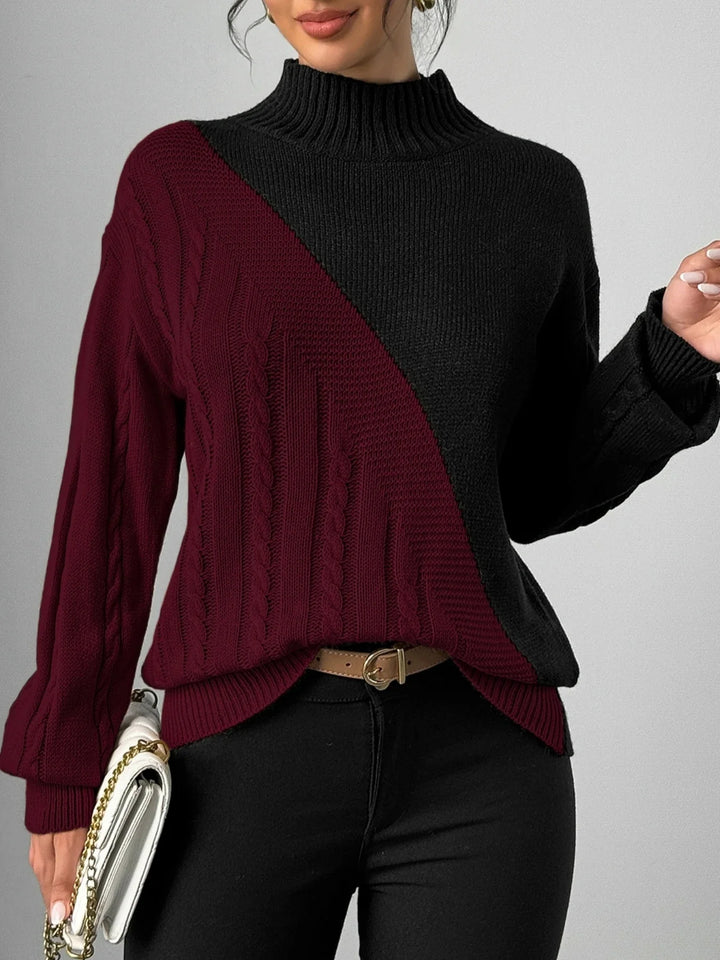 Paloma Color Block Sweater