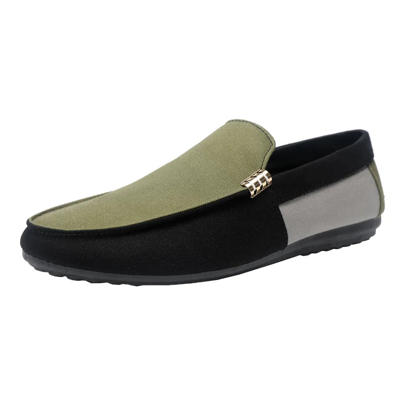 Harris Canvas Mule Loafers