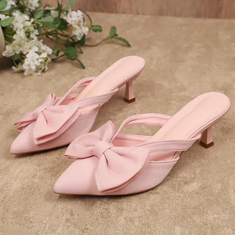 Colette Bow Slingback Pumps