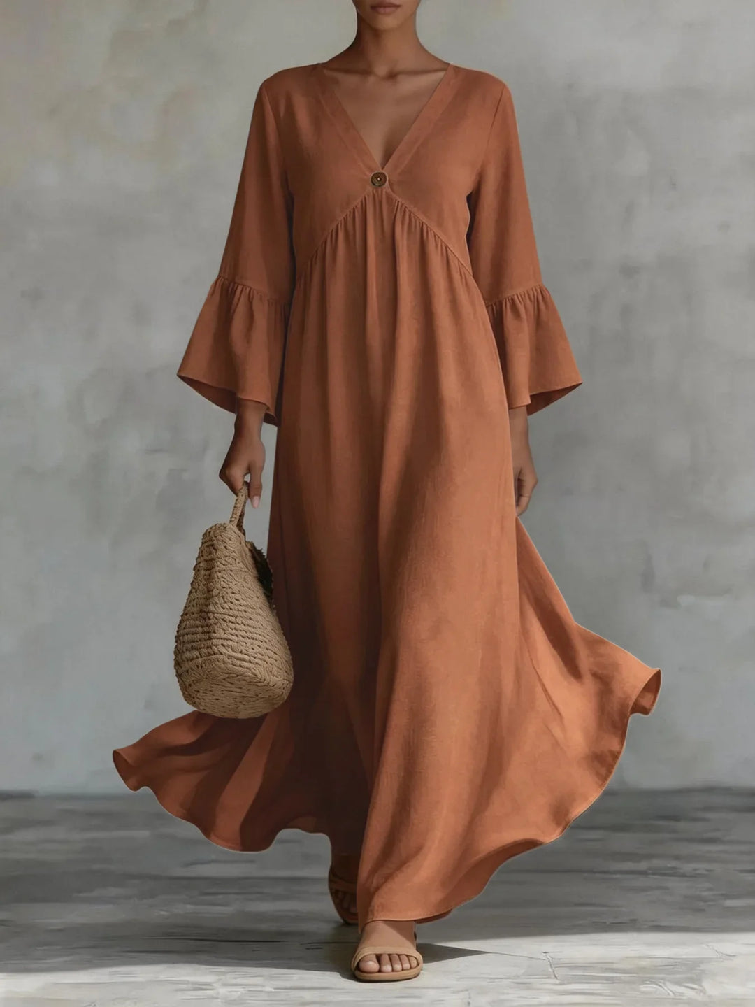 Isadora Casual Flowy Maxi Dress