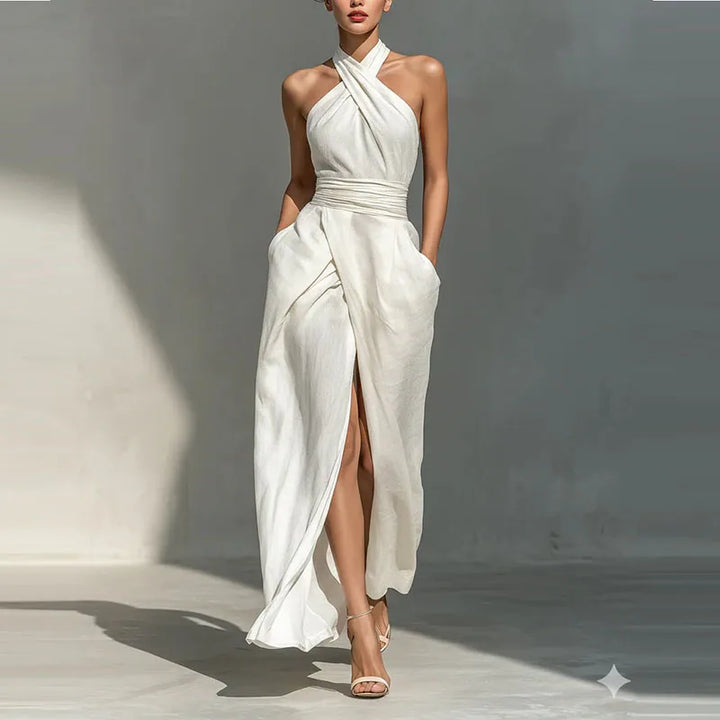 Asterin Halter Maxi Dress