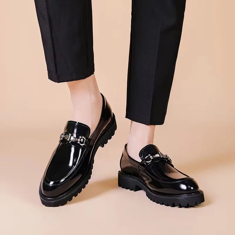 Valentino Leather Loafers