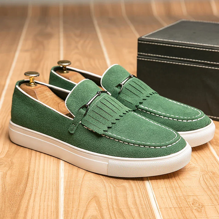 Xavier Slip On Tassel Loafers