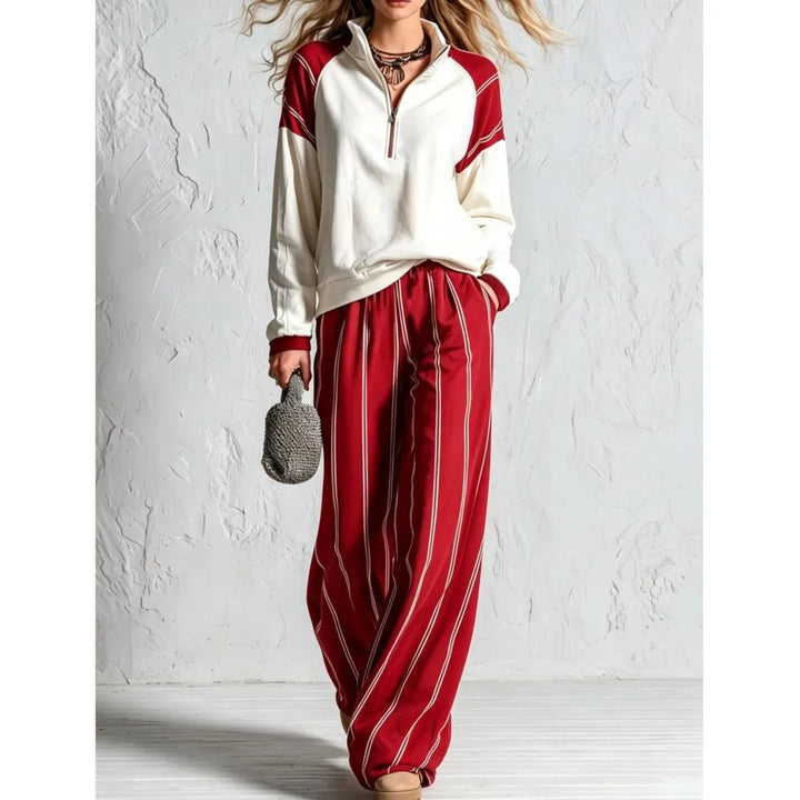 Fenella Quarter Zip Pant Set