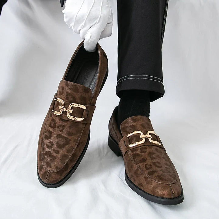 Rafael Leopard Loafers