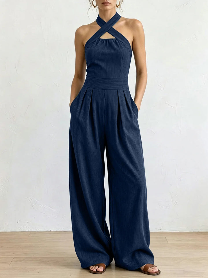 Verena Halter Wide Leg Jumpsuit