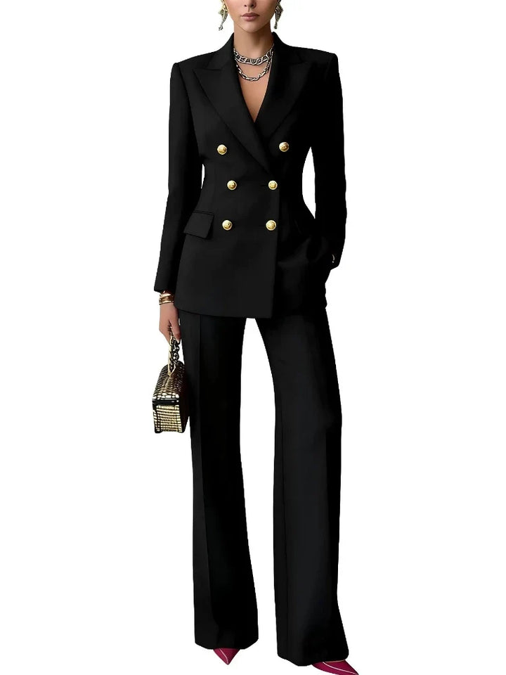 Valentina Double Breasted Pantsuit