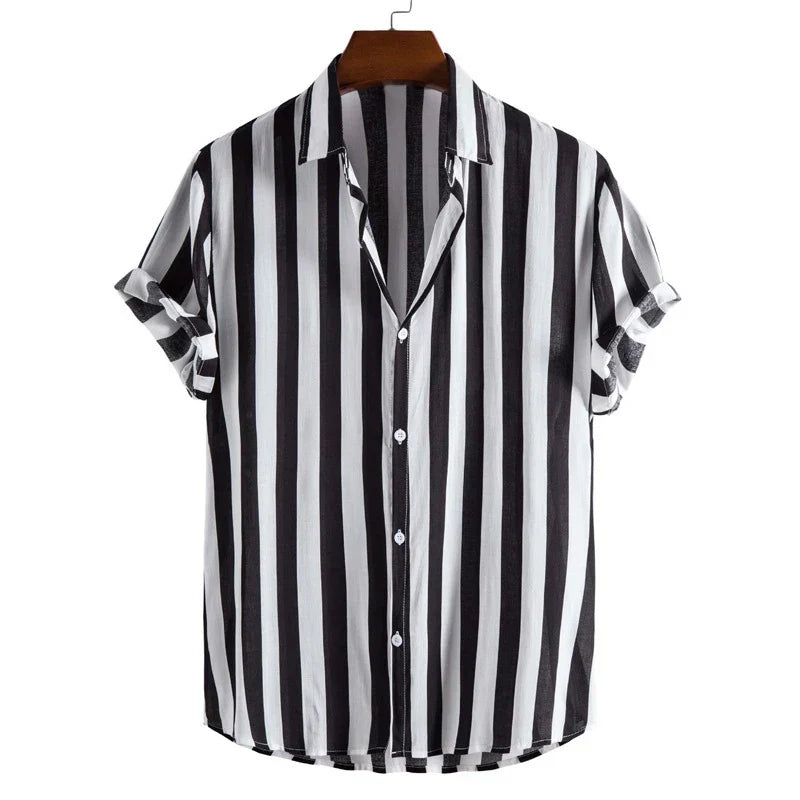Rylan Stripe Button-Up Shirt