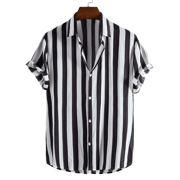 Rylan Stripe Button-Up Shirt
