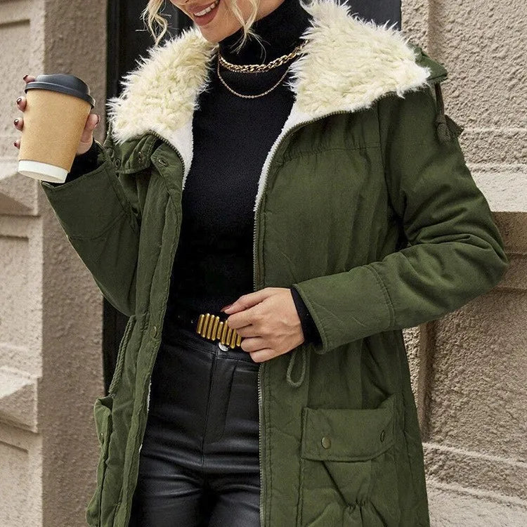 Freya Drawstring Waist Parka