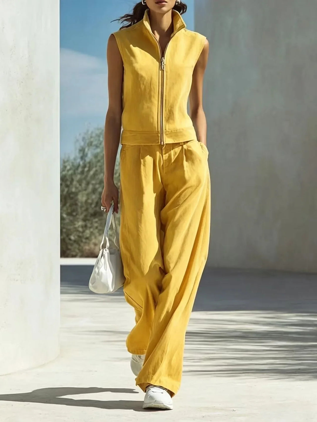 Abigail Effortless Wide Leg Set