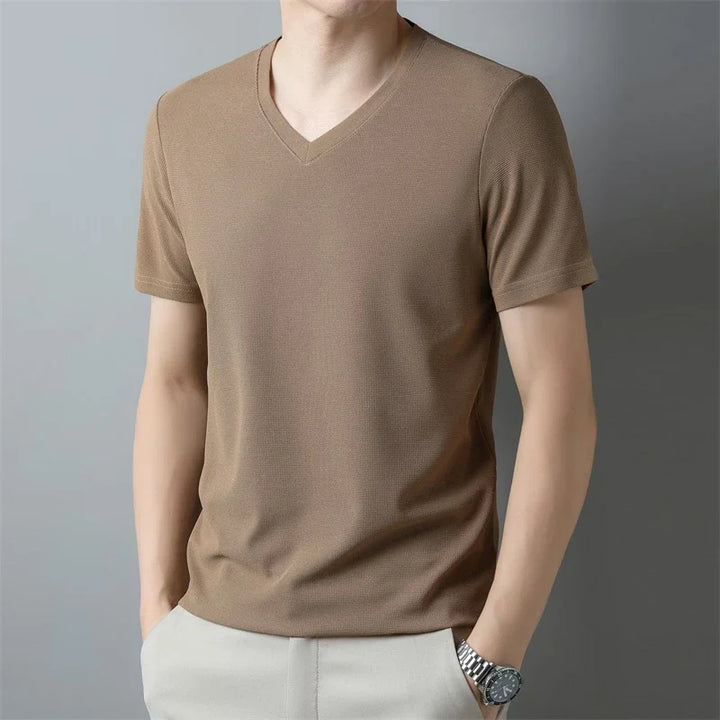 Hardin Breathable Waffle Knit T Shirt