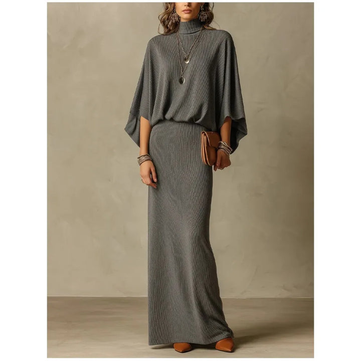 Ines Ribbed Knit Skirt Set
