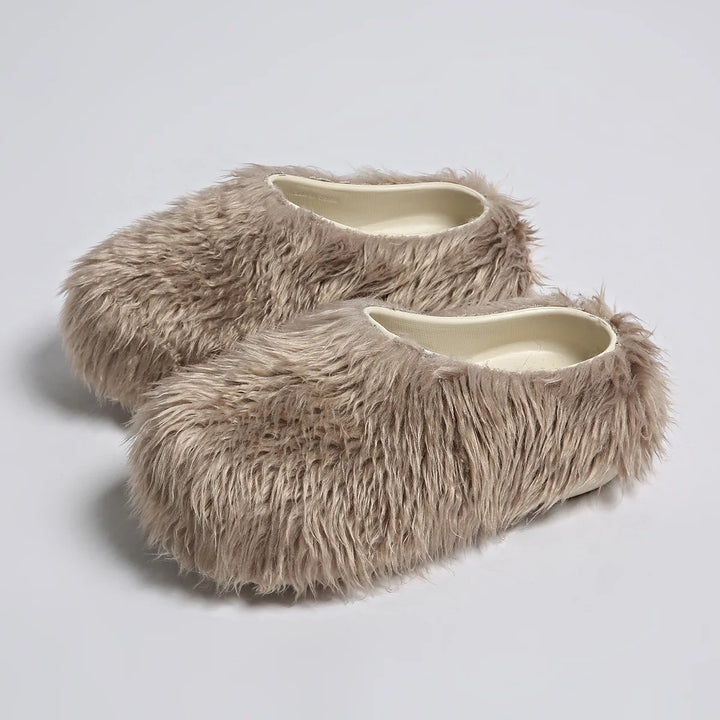 Hazel Faux Fur Slippers
