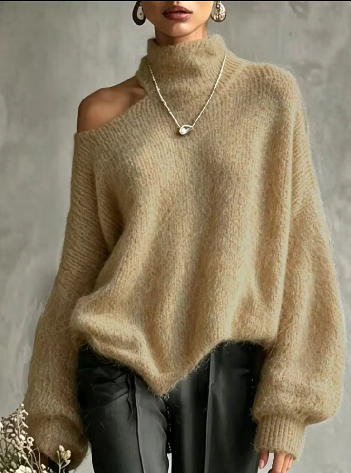 Ophelia Cutout Shoulder Sweater