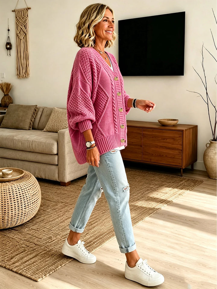 Wilma Cable Knit Cardigan