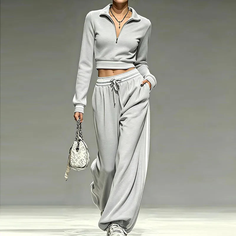 Naomi Relaxed Zip Activewear Set