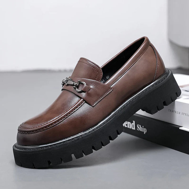 Convay Leather Dress Loafers