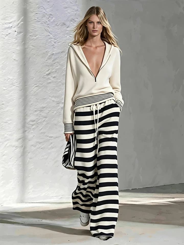 Hermione Half Zip Two Piece Set