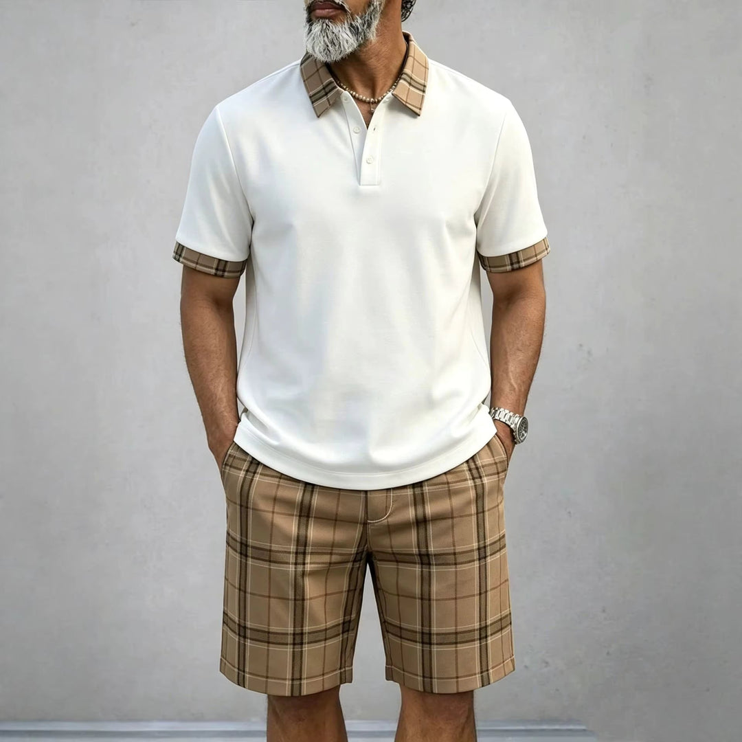 Nolan Relaxed Summer Polo Set
