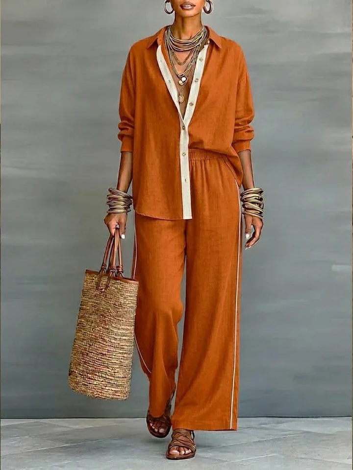 Cassie Summer Linen Co-Ord Set