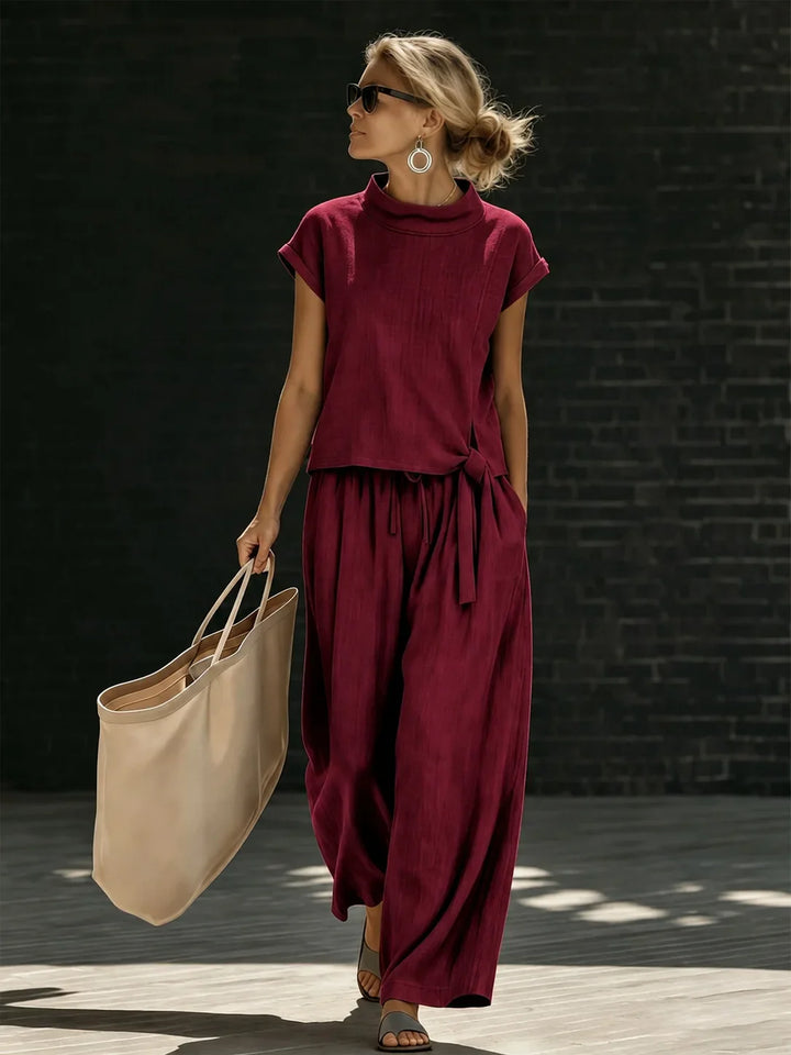 Brenda Tie Knot Two-Piece Set